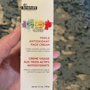 NEW IN BOX Dr. Brandt Triple Antioxidant Face Cream Full Size (1.7 oz)